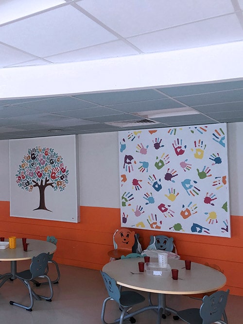 Solutions acoustiques mur et plafond ABBAson® pour équiper vos établissements de santé